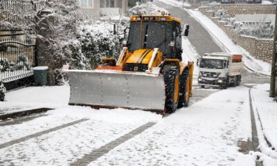 Nilüfer Belediyesi karla mücadeleyi aralıksız sürdürüyor