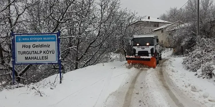 Bursa’da 455 mahalle yolu ulaşıma açıldı