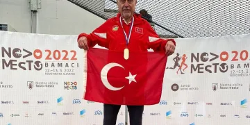 Nilüfer’in vetaren atleti Kaçar’dan yeni şampiyonluk