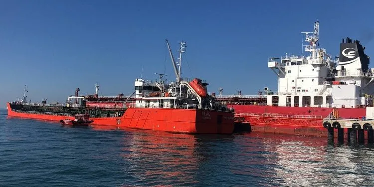 Ayçiçek yüklü ilk gemi Mersin’e ulaştı
