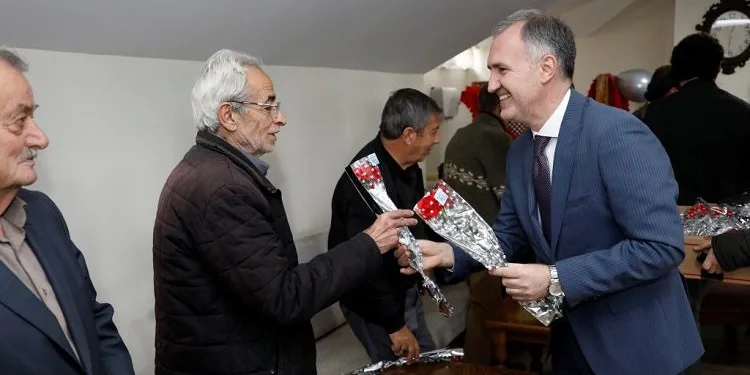 Başkan Taban’dan huzurevi sakinlerine ziyaret