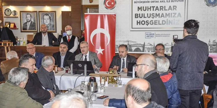 Bursa’da başkanlar muhtarları dinledi