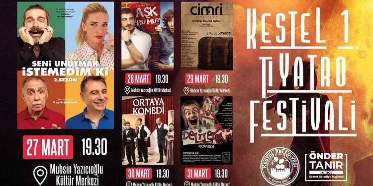 Kestel’de tiyatro festivaline geri sayım başladı