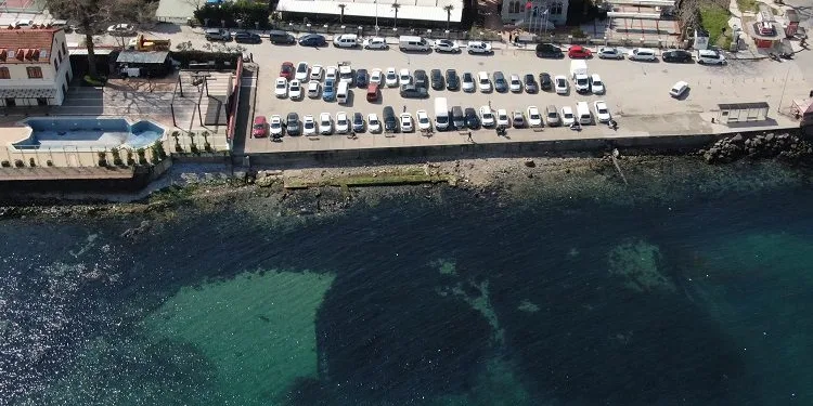 Mudanya’da deniz çekildi acı hatıralar canlandı
