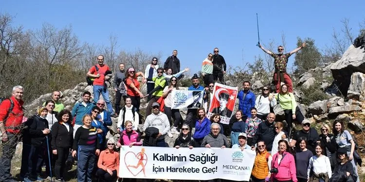 Nilüfer’de kalp sağlığı için yürüdüler