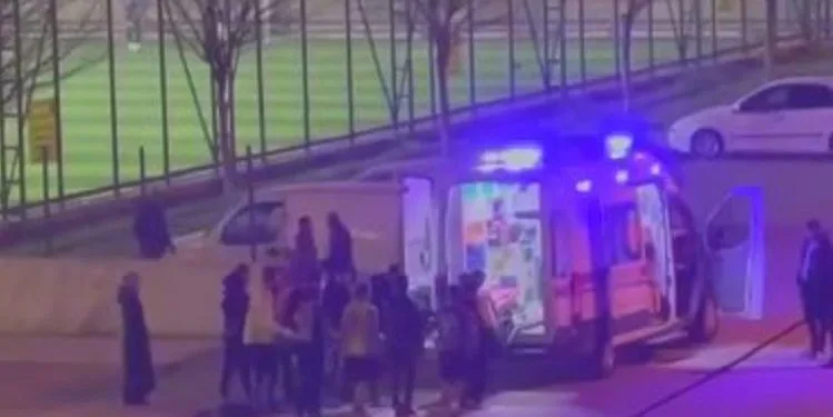 Bursa’da halı sahada maç oynarken fenalaştı