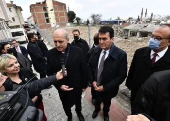Numan Kurtulmuş Kavaklı projesini yerinde inceledi