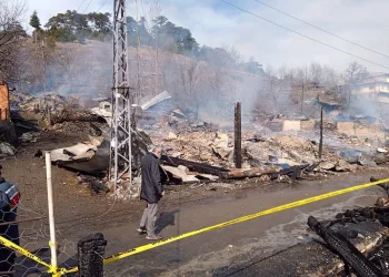Kastamonu’da bir köy alevlere teslim oldu
