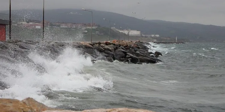 Marmara Denizi için fırtına uyarısı