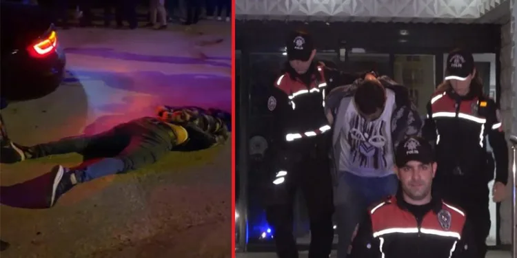 Bursa’da 20 kilometrelik takibin sonunda yakalandı