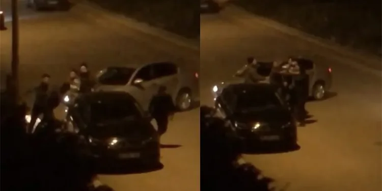 Bursa’da trafikte başlayan tartışma kavgaya döndü