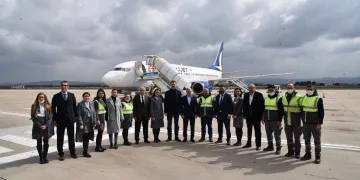 Yenişehir Havalimanı’nda seferler devam ediyor