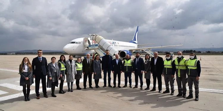 Yenişehir Havalimanı’nda seferler devam ediyor