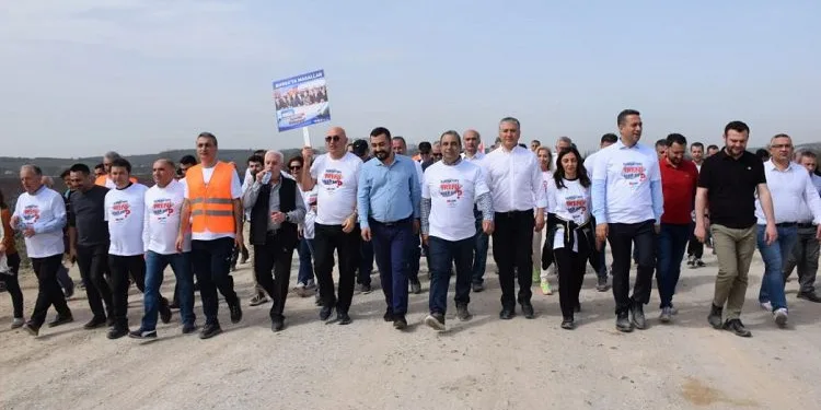 CHP’den protesto yürüyüşü: Bursa’nın treni nerede?