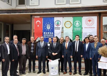 Bursa’da çiftçiye çörek otu tohumu desteği