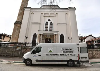 Osmangazi’de camilerde ramazan temizliği