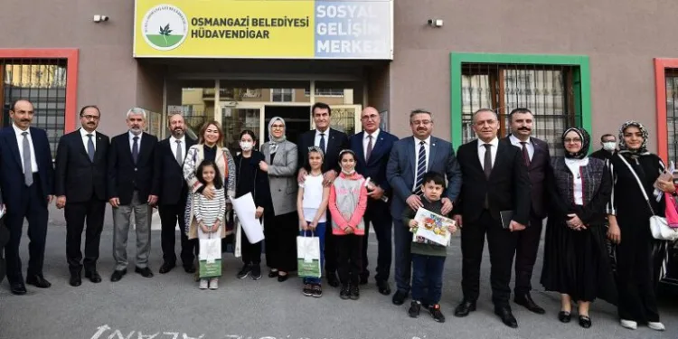 Hüdavendigar Sosyal Gelişim Merkezi’ne ziyaret