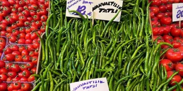 Pazarda fiyat etiketler grama döndü