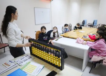 Mudanya’da çocuklara mental aritmetik kursu