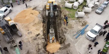 Bursa Mustafakemalpaşa’da alt yapı çalışmaları devam ediyor