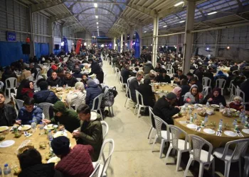 Büyükşehir’in iftar sofrası Büyükorhan’da kuruldu