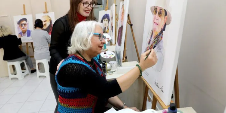 Mudanya’da 7’den 70’e sanat eğitimi