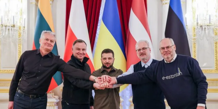 5 ülkeden Kiev’de birlik mesajı
