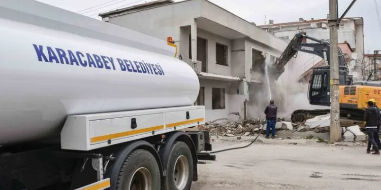 Bursa Karacabey’e nefes aldıran yıkım