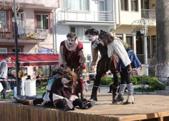 Mudanyalı çocuklar ara tatilde doyasıya eğlendi