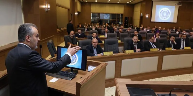 Bursa Büyükşehir faaliyet raporuna onay
