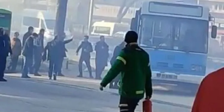 Bursa’daki patlama sonrası yaşananlar kamerada