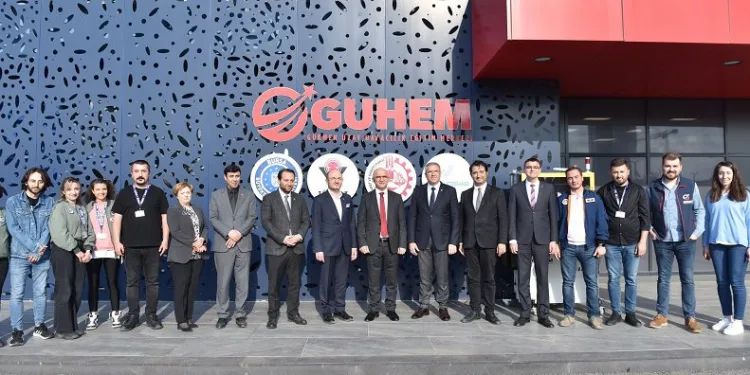GUHEM Bakan Yardımcısı Şensoy’u ağırladı