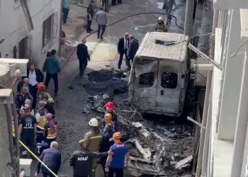 Acil durum eğitimi yapacaklardı düştüler