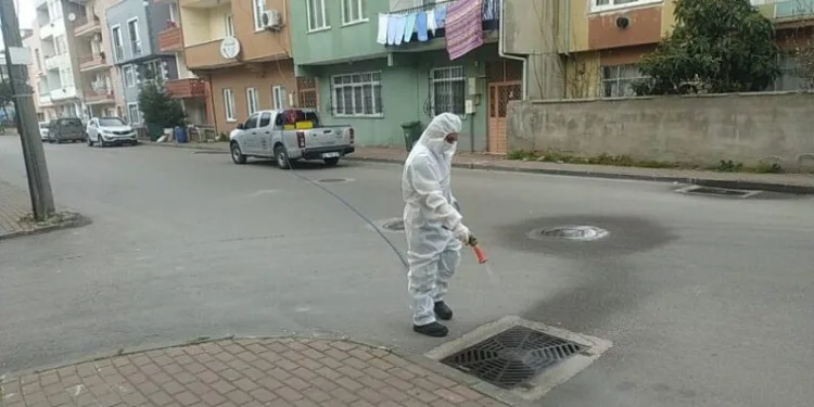 Osmangazi’den haşerelere karşı mücadele