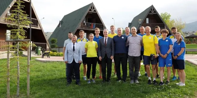 Ukraynalı sporcular İnegöl’den ayrıldı