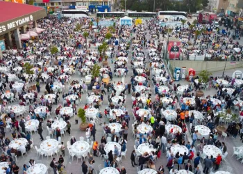 Bursa’da 5 bin kişilik iftar