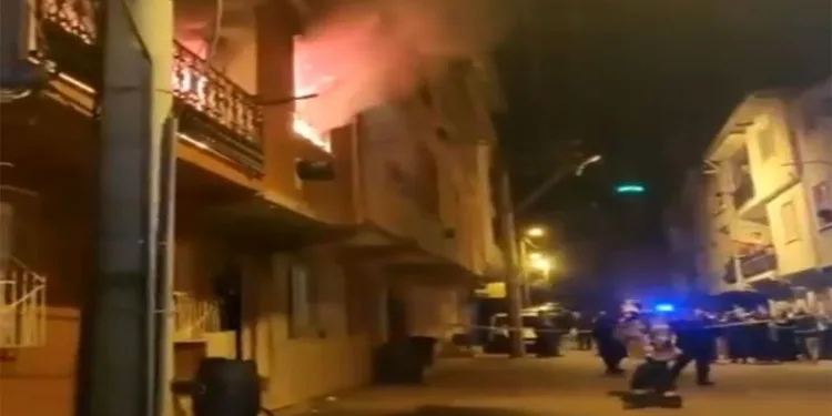 Bursa’da sahurda mahalleyi sokağa döken yangın