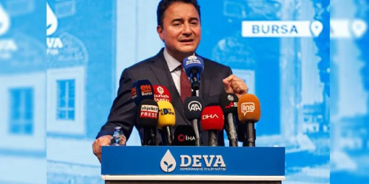 DEVA Partisi lideri Ali Babacan Bursa’ya geliyor