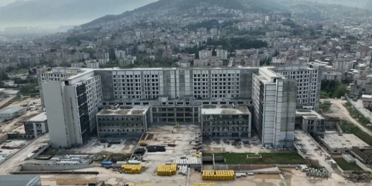 Kaba inşaatı tamamlandı! 1 yıl içinde açılması bekleniyor