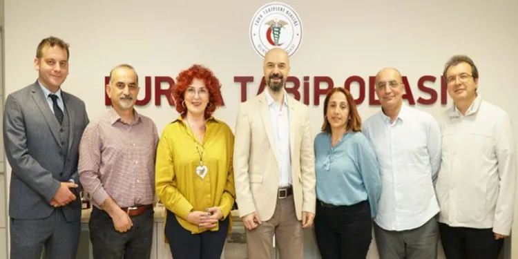 Bursa Tabip Odası’nda görev dağılımı yapıldı