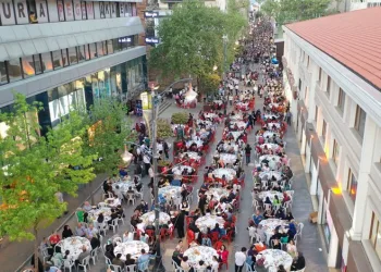 Bursa’da 10 bin kişilik iftar