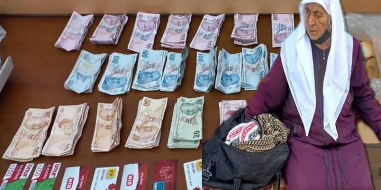Dilencinin üzerinden çıkan para devlete kaldı