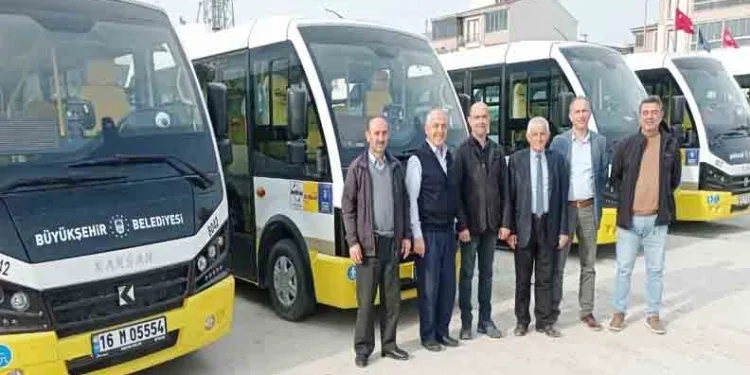 Bursa Mustafakemalpaşa’da halk otobüsleri yenileniyor