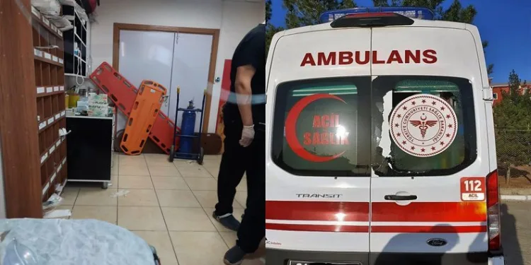 Ölen hastanın yakınları sağlık çalışanlarına saldırdı