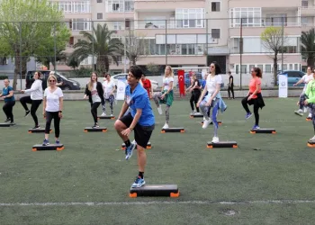 Mudanya’da açık havada spor etkinliği