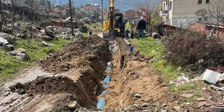 Bursa Orhaneli’nde altyapı rehabilitasyonu