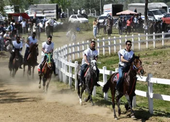 Rahvan atları Bursa’nın fethine koştu