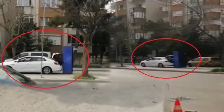 Bursa’da otomobille içecek dolabı taşıdılar
