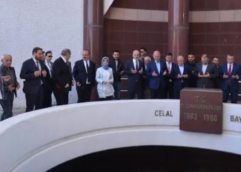 Soylu’dan Celal Bayar’ın anıt mezarına ziyaret