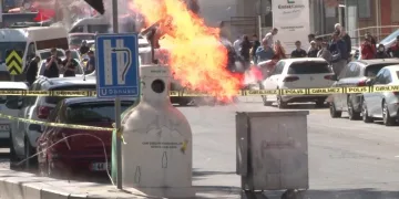 AK Parti binası önünde şüpheli paket paniği